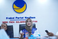 Wakil Ketua Panitia Rakernas Partai NasDem,  Andi Rachmatika Dewi. 