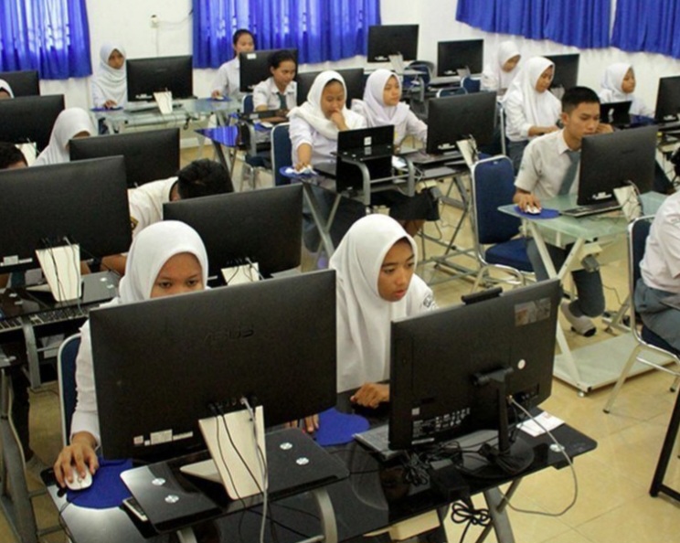 Ilustrasi pelaksanaan TKA.