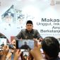 Wali Kota Makassar,  Munafri Arifuddin memberikan keterangan pers.