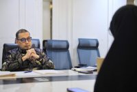 Sekretaris Daerah (Sekda) Kota Makassar, Andi Zulkifly Nanda memantau langsung seleksi Komisioner Baznas.