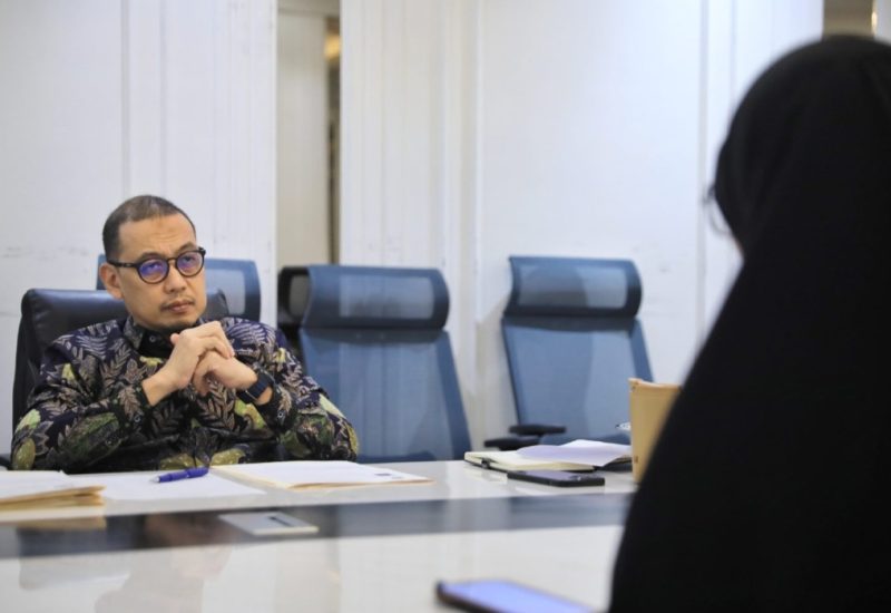 Sekretaris Daerah (Sekda) Kota Makassar, Andi Zulkifly Nanda memantau langsung seleksi Komisioner Baznas.