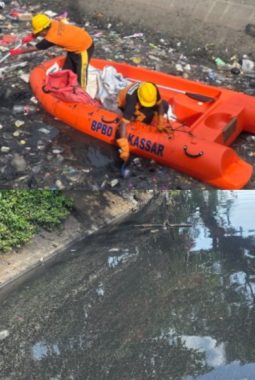 Gerak Cepat Atas Aduan Warga, Pemkot Terjunkan Tim Gabungan Bersihkan Sampah di Kanal Bara-Baraya