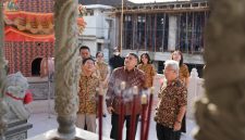 Wali Kota Makassar, Munafri Arifuddin, meresmikan Cetia Zhen An Kong “Sam Ong Hu” Makassar di Jalan Pangeran Diponegoro, Sabtu (13/06/2026).
