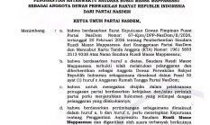 DPP NasDem Tetapkan Hayarna Hakim Gantikan Rusdi Masse di DPR RI