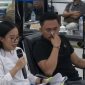 Rezqila penerima bantuan beasiswa program doktoral dari Pemkab Gowa, memberikan keterangan di Sidang Pansus Hak Angket DPRD Gowa.