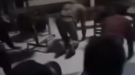 Tangkapan layar video perpeloncoan FMIPA Universitas Hasanuddin Makassar. 